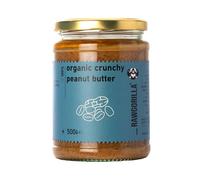RAWGORILLA Organic Crunchy Peanut Butter 500g