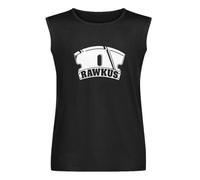 Rawkus Records Label Mos Def Rap Mens Unisex Sleeveless T-Shirt Graphic Print Vests Top Black Tank Tee L