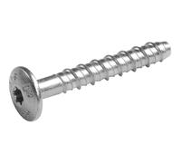 Rawl R-LX-PX-ZP Zinc Plated Large Pan Head Concrete Screw 6mm 50mm Pack of 100