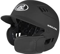 Rawlings 2022 R16 Reverse 1-Tone Baseball Batting Helmet, Junior, Matte Black