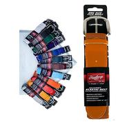 Rawlings Unisex's Elastic Game Day Belt | Baseball/Softball | Adult/Youth | Multiple Colors Adjustable (Orange), One Size