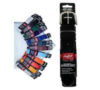 Rawlings Adjustable Belt | One Size Fits Most (18"-36") | Black