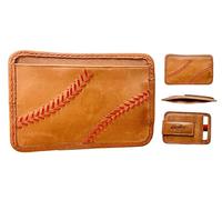 Rawlings Baseball Stitch Front Pocket Money Clip