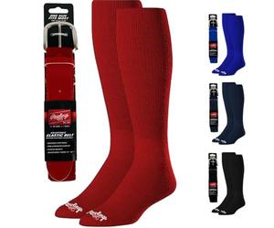 Rawlings | Belt & Socks Combo | Baseball/Softball | Multiple Sizes & Colors