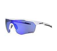 Rawlings Boys' Pitch Perfect Sunglasses Shield, Shiny White, 65mm
