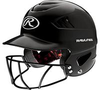 Rawlings | COOLFLO Batting Helmet | 6 1/2' - 7 1/2' One Size Fits Most | Multiple Colors/Facemask Option