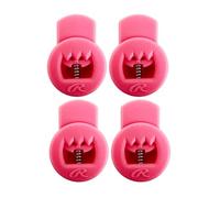 Rawlings | Glove Lace Locks | Lace Adjusters for Baseball and Softball Gloves | Spring Lock Design | Pink