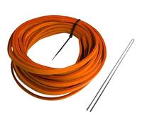 Rawlings | Glove Re-Lace Pack | Baseball/Softball | Standard 3/16" X 72" Laces with Tool | Orange