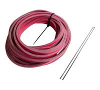 Rawlings | Glove Re-Lace Pack | Baseball / Softball | Standard 3/16" X 72" Laces with Tool | Pink