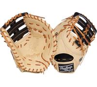 Rawlings Heart of the Hide Series First Base Mitt | 33 cm | LHT | Single Post Double Bar Web | Camel