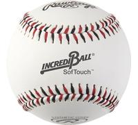 Rawlings | Incredi-Ball White Softstitch Baseballs | 9" | Cloth & Synthetic Leather Cover Options | 12 Count