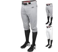Rawlings Launch Series Knicker Baseball Pants | Solid Colors | Adult Sizes Grey