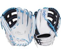 Rawlings Liberty Advanced Fastpitch Softball Glove | Sizes 11.75"-13.25" | Multiple Styles Softball Glove, Women, Speedshell White/Black | Pro H Web, 12.25" | Utility