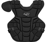 Rawlings | MACH Catcher's Chest Protector | Baseball | Adult | Black/Black