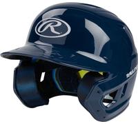 Rawlings Mach Gloss Navy Junior Batting Helmet (6.5" - 7.6")