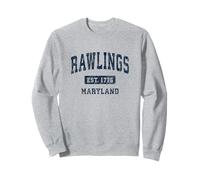 Rawlings Maryland MD Vintage Athletic Sports Design Sweatshirt