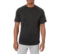 Rawlings Mens Crew Neck Short Sleeve T-Shirt XL, Black, Adult X-Large, Blk, Blk, XL