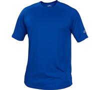 Rawlings Men's Crew Neck Tech Tee Shirt Series Royal Blue
