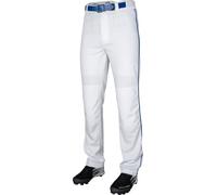 Rawlings Men's Piped Pants, White/Royal, Medium