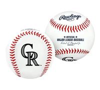 Rawlings MLB Team Logo Baseball, Colorado Rockies