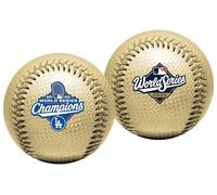 Rawlings | Official 2025 Los Angeles Dodgers World Series Champions | WS Champs Ball | Gold Vinyl Champions