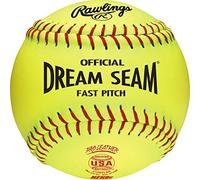 Rawlings | Official DREAM SEAM Fastpitch Softballs | 12" USA/ASA NFHS | C12RYLAH | 3 Count