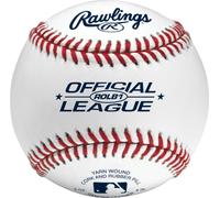 Rawlings | Official League Baseballs | Competition Grade | ROLB1 | Youth/14U | Game/Practice Use | 12 Count, White
