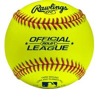 Rawlings | Official League Practice Baseballs | Optic Yellow | 12 Count