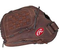 Rawlings Player Preferred Baseball Glove, Left Hand Throw, Slow Pitch Pattern, Basket-Web with Support Strap, Custom Fit, 14 Inch