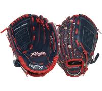 Rawlings Players Series T-Ball & Youth Baseball Glove | Sizes 9"-11.5" Baseball Glove, Space-Navy, 10"