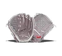 Rawlings | R9 Series Fastpitch Softball Glove | Basket Web | 12' | RHT | Grey