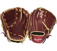 Rawlings Sandlot Series Leather Basket Web Baseball Glove, 12", Right Hand Throw