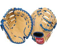 Rawlings | Select Pro Lite Freddie Freeman Youth First Base Mitt | 11.5" | Single Post Double Bar Web | Left Hand Throw | Camel