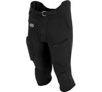 Rawlings Sporting Goods Mens Light Weight Integrated Football Game Pant, Black, Medium