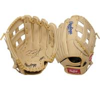 Rawlings Sure Catch Glove Series | T-Ball & Youth Baseball Gloves | Right Hand Throw | 10.5" | Kris Bryant Model Brown