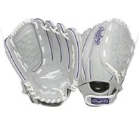 Rawlings | Sure Catch Series Fastpitch Softball Glove | Purple/Grey/White | RHT | 12'