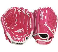 Rawlings Sure Catch Youth Series 10" Softball Glove - Pink/White