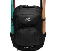 Rawlings | The Journey Player's Backpack | Baseball/Softball | Black