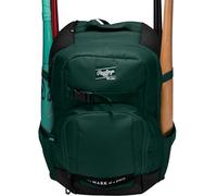 Rawlings | The Journey Player's Backpack | Baseball/Softball | Dark Green