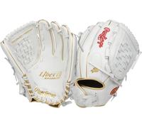 Rawlings Women's Rla125krg-3/0 Liberty Advanced, 12.5 Inch - Basket Web White/Gold, 12 1 2 UK
