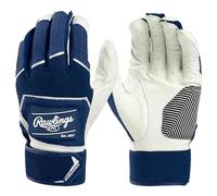 Rawlings | Workhorse Baseball Batting Gloves | Adult Medium | Navy