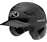 Rawlings Youth Baseball Helmet, Black, One Size, CoolFlo, Unisex, Baseball Protective Batting Helmets