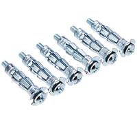 Rawlplug 41 645 Interset Cavity Fixings and Screws (Card of 6) - M5x37 (6 pieces)
