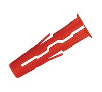 Rawlplug 68517 6 x 28 mm Uno Multi-Purpose Plug - Red (Bag of 1000) (1000 pieces)