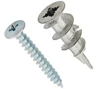 Rawlplug R-S1-DRA02/100 Metal Self-Drill Plasterboard Fixing Box Of 100