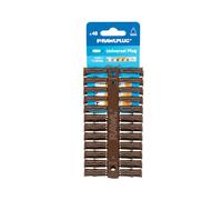 RAWLPLUG Brown UNO® Plugs 7 x 30mm (Card 48)