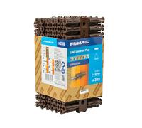 RAWLPLUG Brown UNO® Plugs 7 x 30mm (Pack 288)