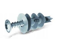 Rawlplug Dra plasterboard Fixing Metal with Screw, Pack of 100, R-DRA-02PLUS