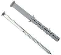 Rawlplug KDS-10120 10 x 120 mm CSK Long Expansion Frame Fixing Nylon Plug (25 pieces)