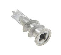 Rawlplug Light Duty Plasterboard Fixings Pack of 50 | Rawl Plugs and Screws Set | Screws and Wall Plugs for Plasterboard, Drywall, Sheets and Gypsum Fibreboards | Plasterboard Rawl Plugs 13mm x 31mm